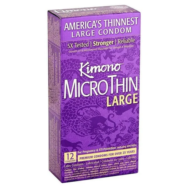 Kimono MicroThin Large Condoms — image 4 of 4