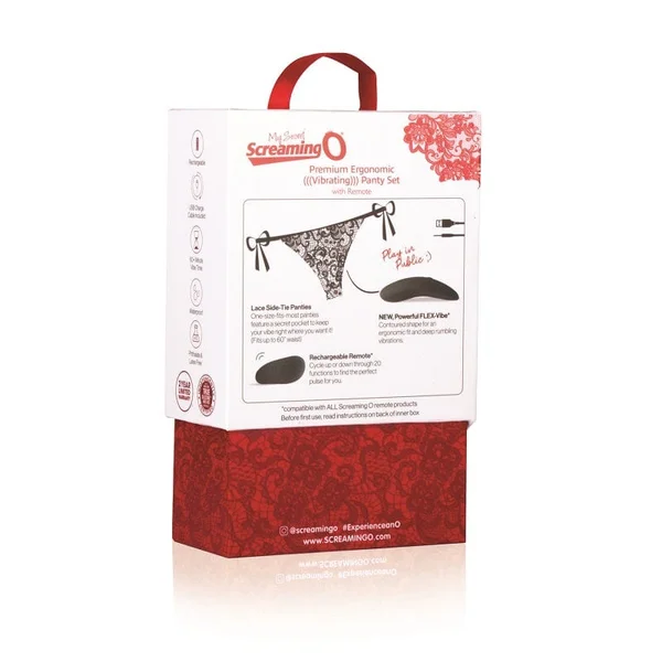 Screaming O Premium Ergonomic Vibrating Panty Set — image 10 of 10