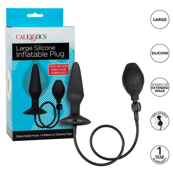 Calexotics Silicone Inflatable Large Plug — image 12 of 14