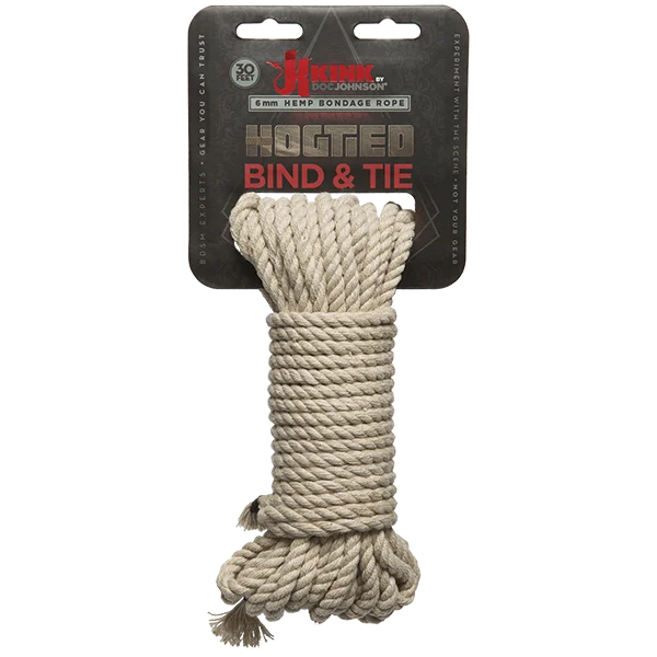 Doc Johnson Kink Bind & Tie Hemp Bondage Rope — image 14 of 14