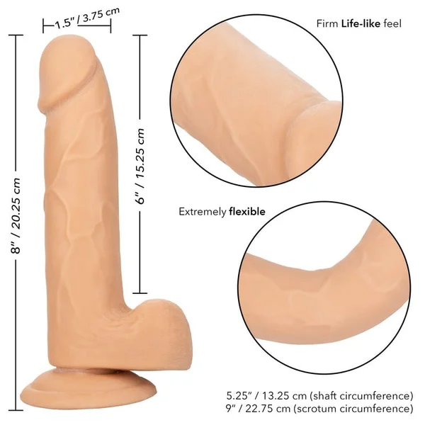 Calexotics Queen 6” Purple Jelly Dildo — image 22 of 25