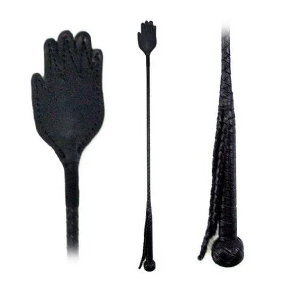 Fetissimo Riding Crop Leather Hand Slap — image 2 of 2