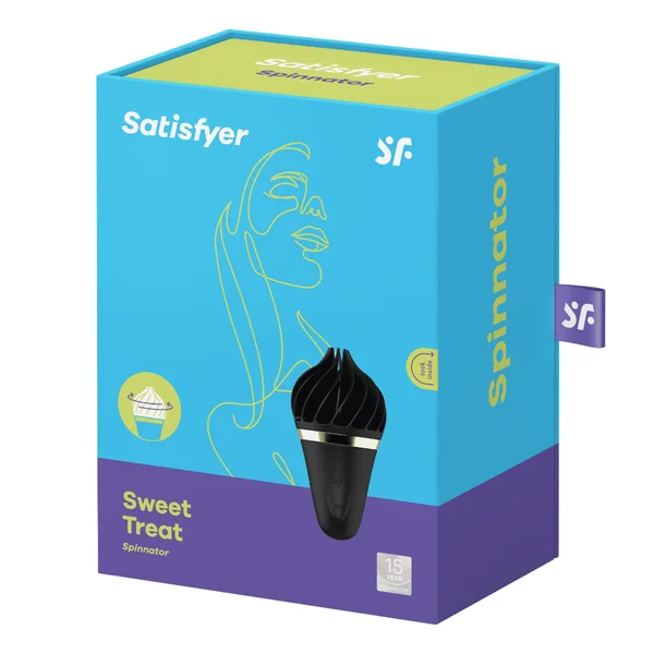 Satisfyer Sweet Treat Spinnator Black — image 9 of 12