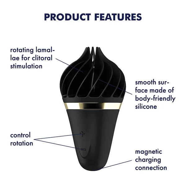 Satisfyer Sweet Treat Spinnator Black — image 12 of 12