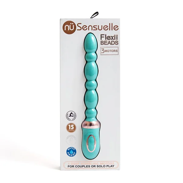 nu Sensuelle Flexii Beads Electric Blue — image 2 of 2
