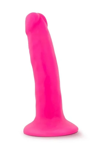 Blush Neo Neon Pink 6 Inch Dual Density Cock — image 15 of 20