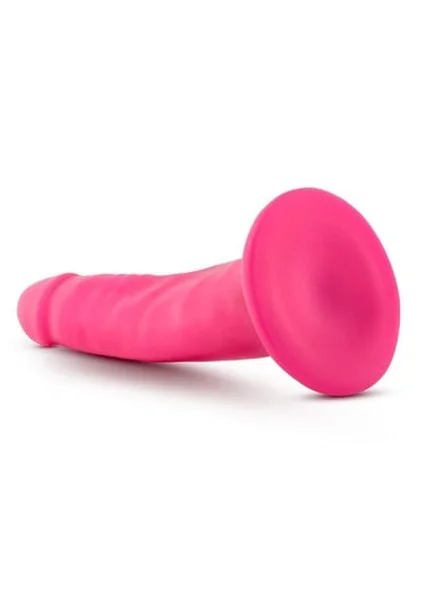 Blush Neo Neon Pink 6 Inch Dual Density Cock — image 16 of 20