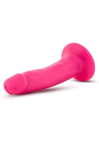 Blush Neo Neon Pink 6 Inch Dual Density Cock — image 17 of 20