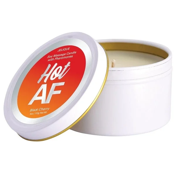 Jelique Hot AF Black Cherry Massage Candle — image 4 of 4