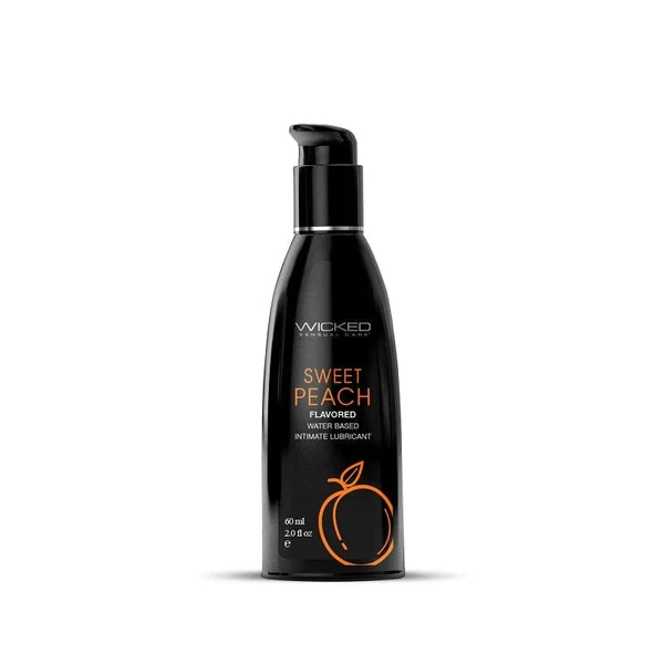 Wicked Aqua Sweet Peach Flavored Lubricant — image 3 of 4
