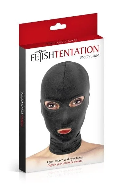 Fetish Tentation Open Mouth and Eyes Hood — image 4 of 6