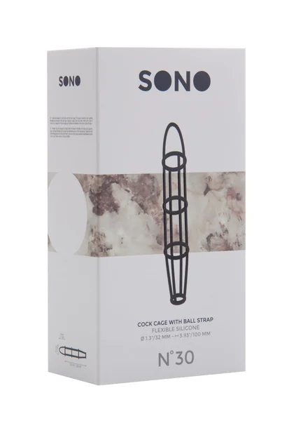 Sono No.30 - Cockcage with ball strap - Black — image 6 of 6