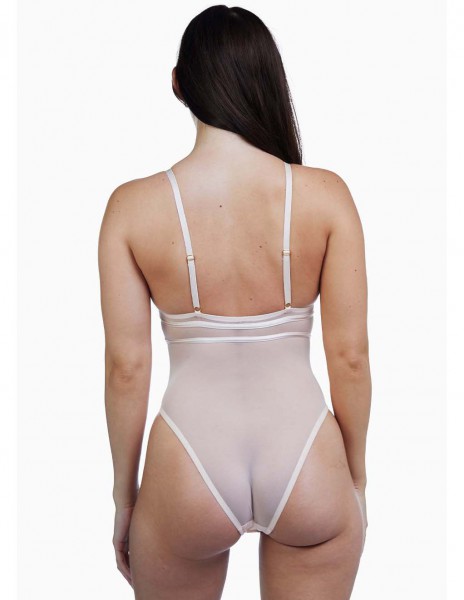 HUSTLER Strappy Mesh Teddy — image 7 of 11