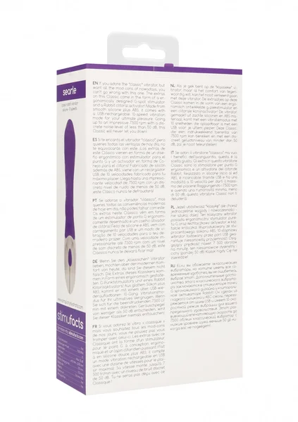 SEARLE Classic rabbit vibrator - Purple — image 6 of 6