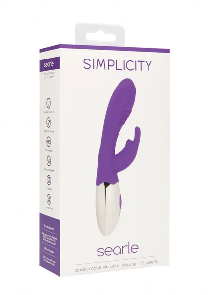 SEARLE Classic rabbit vibrator - Purple — image 5 of 6