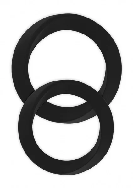 Infinity - Thin - M and L Cockring - Black — image 7 of 9