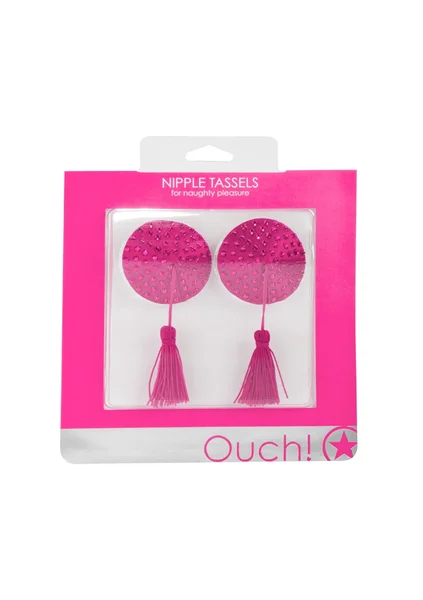 Nipple Tassels - Round - Pink — image 6 of 6