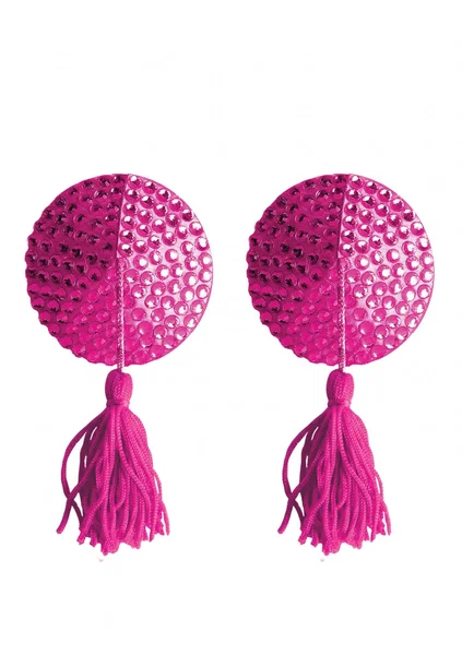 Nipple Tassels - Round - Pink — image 5 of 6