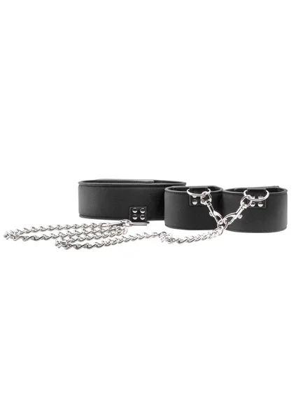 Reversible Collar and Wrist Cuffs - Black — image 9 of 9