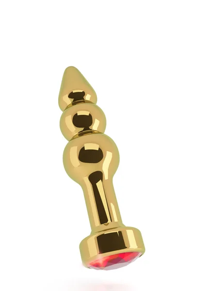 Rich R7 - Gold Plug - 3.9 Inch - Red Sapphire — image 4 of 6