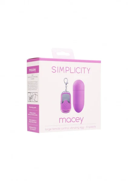 MACEY remote control vibrating egg - Pink — image 6 of 6