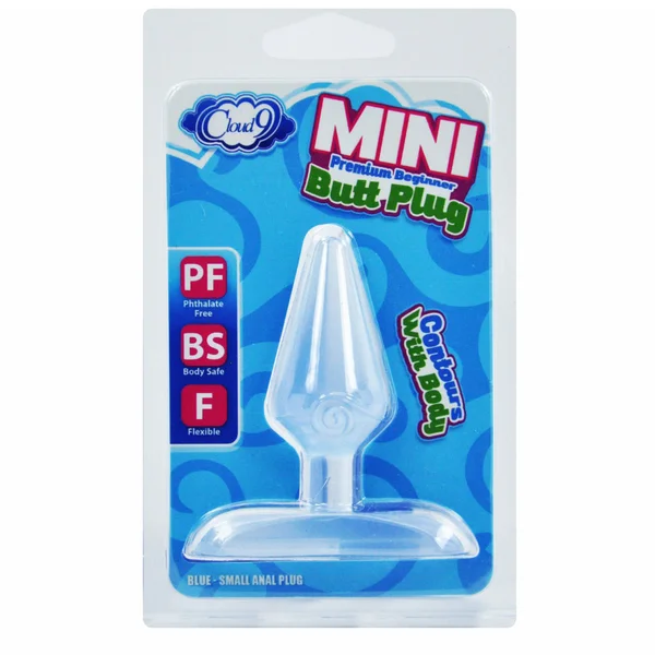 Cloud 9 - Mini Butt Plug Blue — image 10 of 10