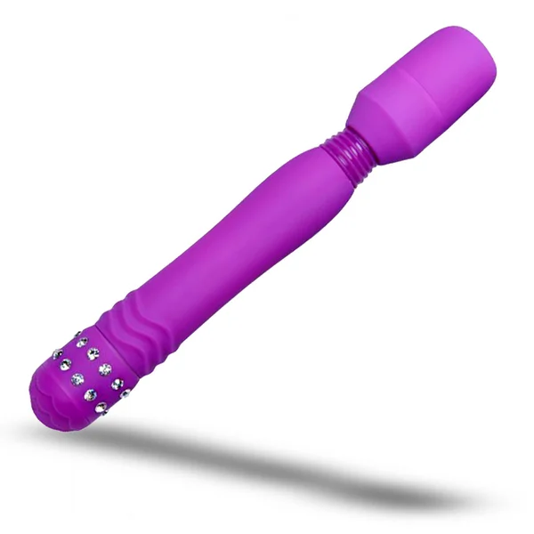 Wand Essentials Precious Pleasure Gem Accented Massager Wand — image 3 of 4