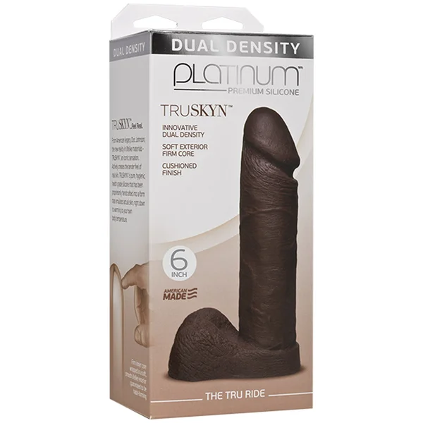 Platinum - The Tru Ride - Realistic 6 inch Chocolate — image 5 of 5
