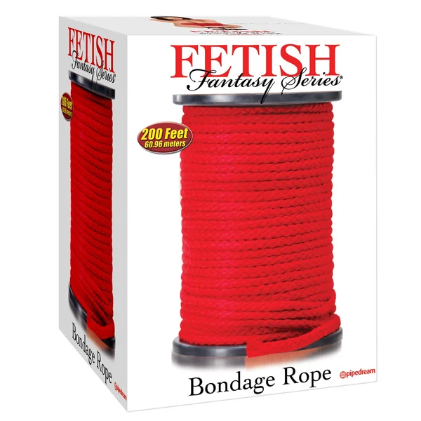 Fetish Fantasy Series Bondage Rope - 200 ft Red — image 6 of 8