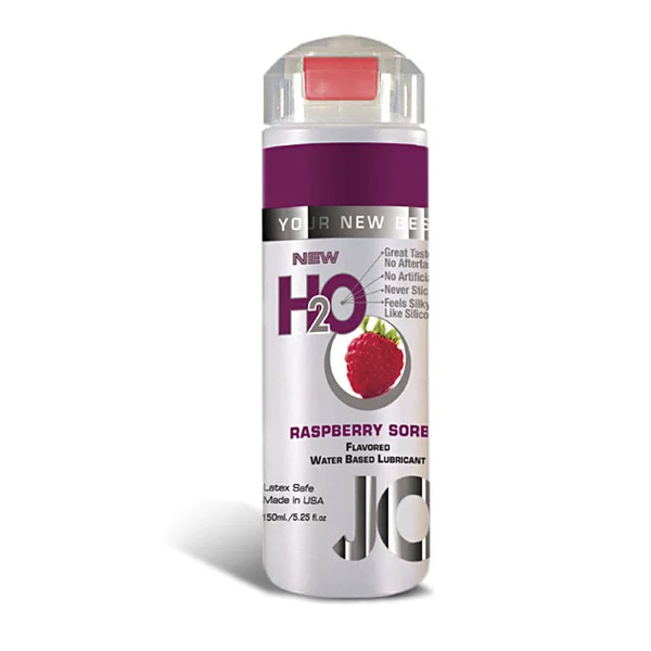 JO H2O Raspberry Sorbet 5.25 Oz Flavored Lube — image 3 of 3