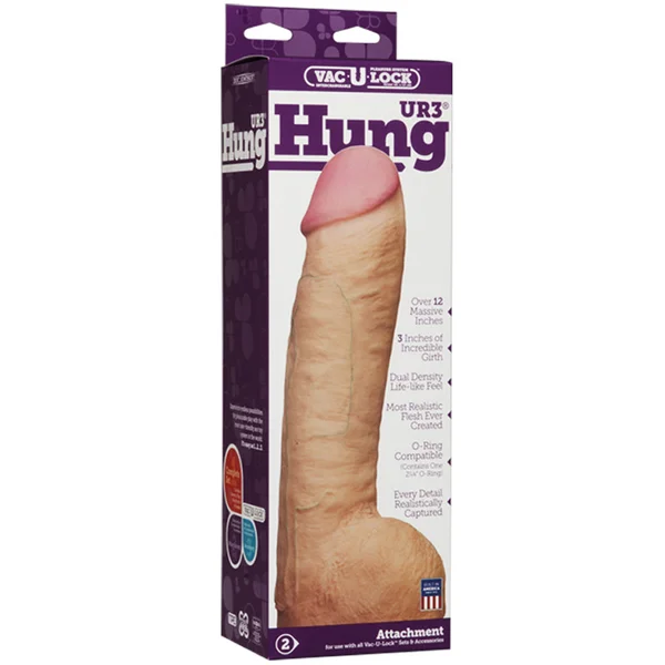 Doc Johnson Vac-U-Lock UR3 Hung White — image 4 of 4