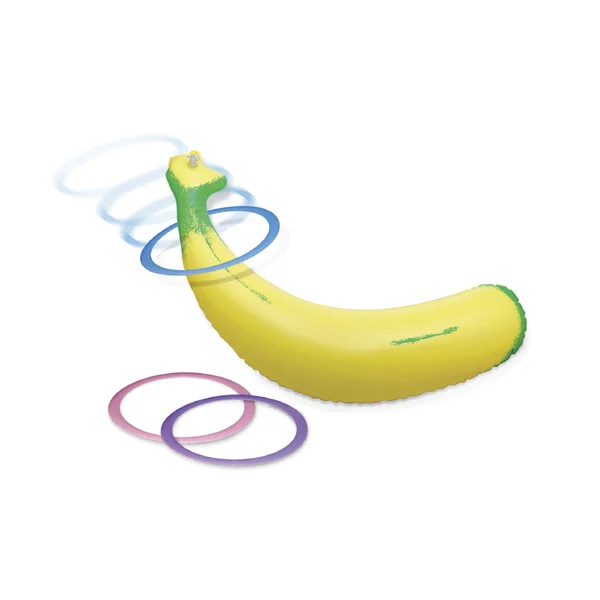 Bachelorette Party The Original Inflatable Banana Ring Toss — image 3 of 4