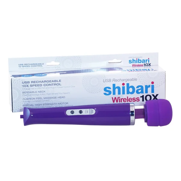 Shibari Wireless Wand 10X Purple — image 4 of 4