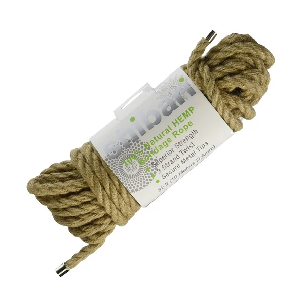 Shibari Natural Hemp Bondage Rope 10m — image 2 of 2
