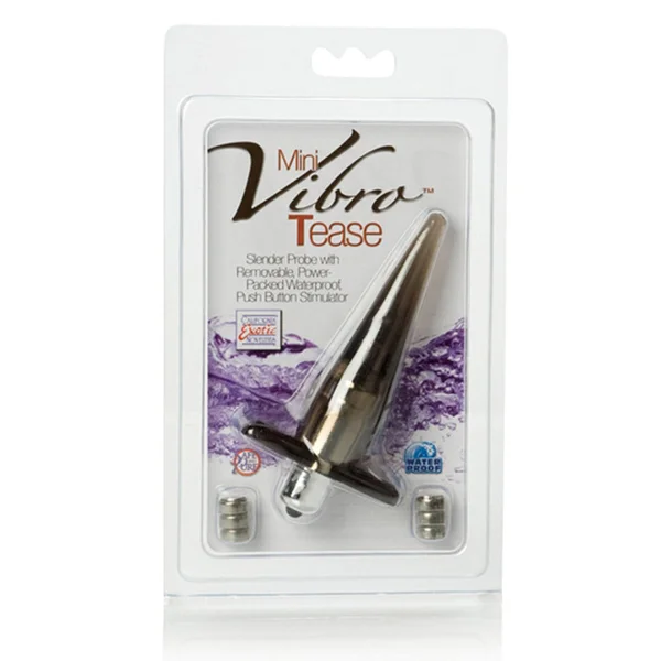 California Exotic Mini Vibro Tease - Smoke — image 14 of 14