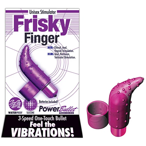 Frisky Finger Massager Pink — image 4 of 4