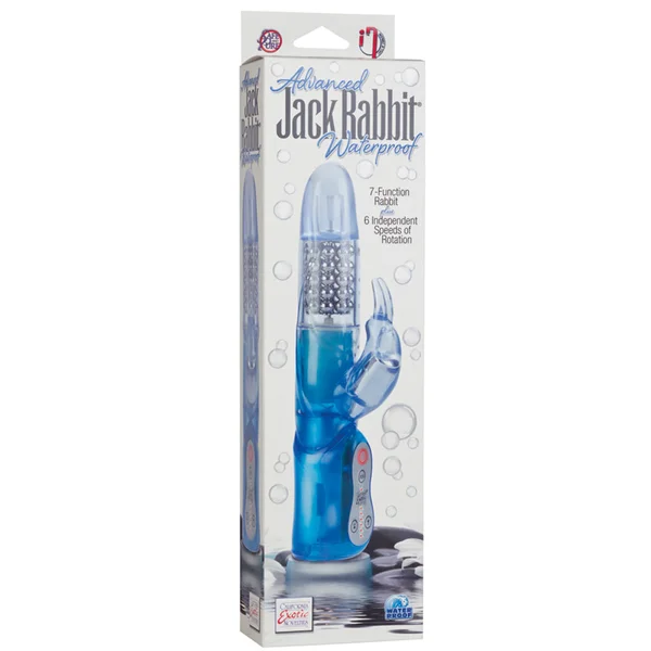 California Exotic Advanced Waterproof Jack Rabbit - Blue — image 4 of 4