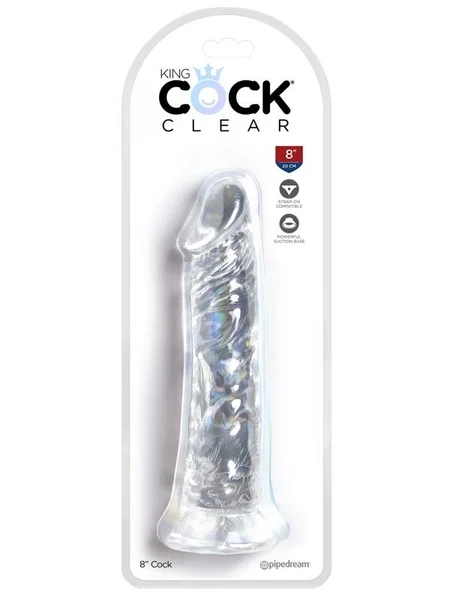 King Cock Clear 8'' Cock — image 12 of 12
