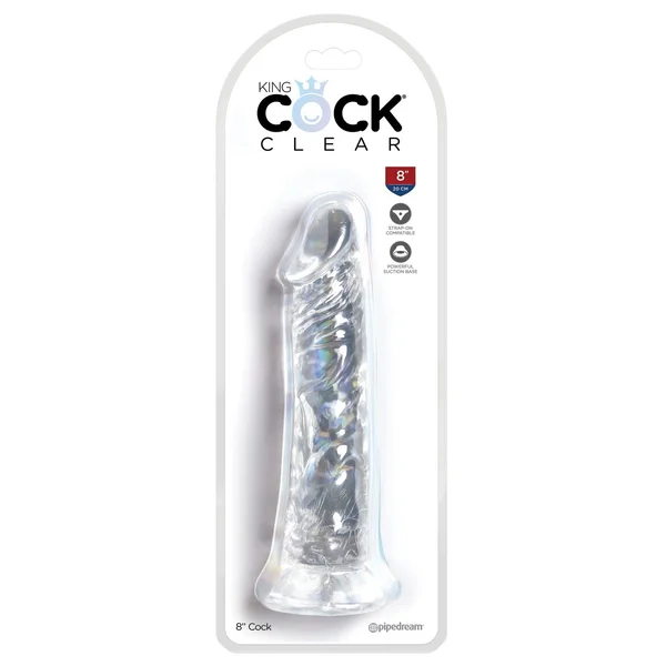 King Cock Clear 8'' Cock — image 13 of 13