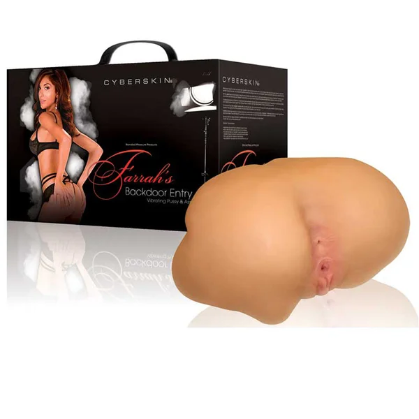 Cyberskin Wildfire Farrah's Backdoor Entry Vibrating Vagina & Ass — image 2 of 2