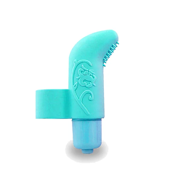 Blush Silicone Finger Vibe 7X Waterproof Blue — image 18 of 19