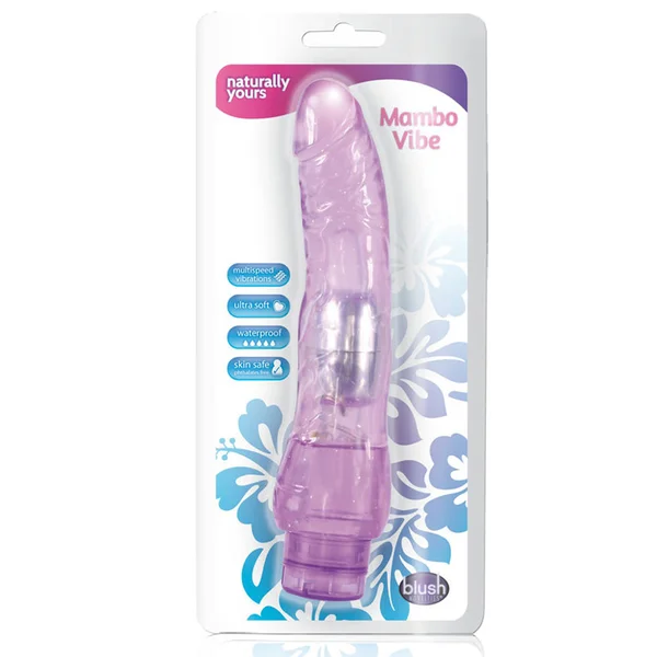 Blush Mambo Vibrating Dong (Purple) — image 4 of 4