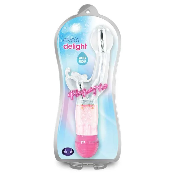 Blush Novelties Play with Me Eve's Delight Vibrator, Clear — image 5 of 5