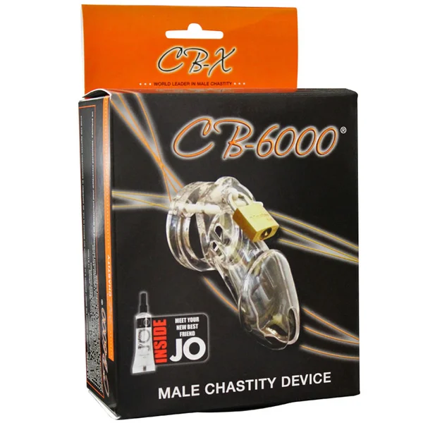 CB6000 Clear Male Chastity Cage Device Clear — image 4 of 4