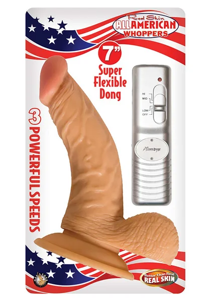 All American Whopper 7in Vib Dong with Balls — image 13 of 16