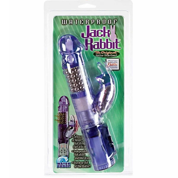 California Exotic Waterproof Jack Rabbit - Purple — image 3 of 3