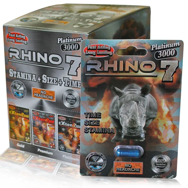 Rhino 7 3000mg 1ct (30/DP) — image 3 of 3