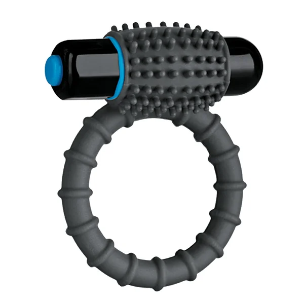 Doc Johnson OptiMALE Vibrating C-Ring Slate — image 3 of 4