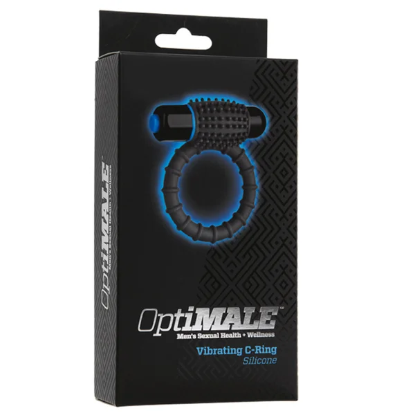 Doc Johnson OptiMALE Vibrating C-Ring Slate — image 4 of 4