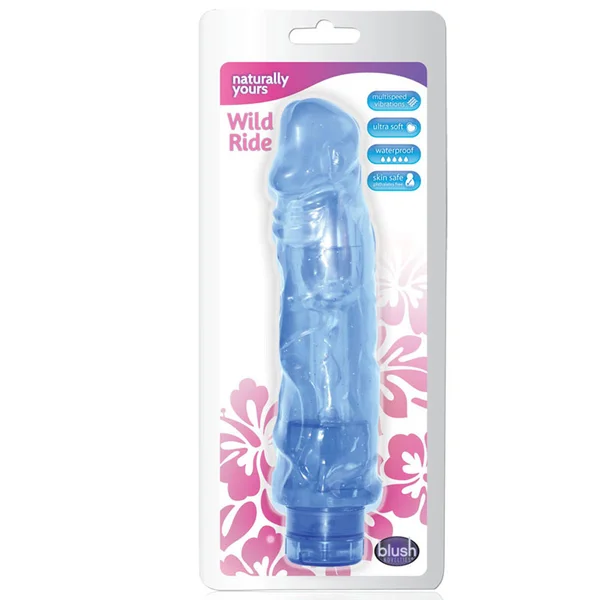 Blush Wild Ride Vibrating Dong (Blue) — image 20 of 20